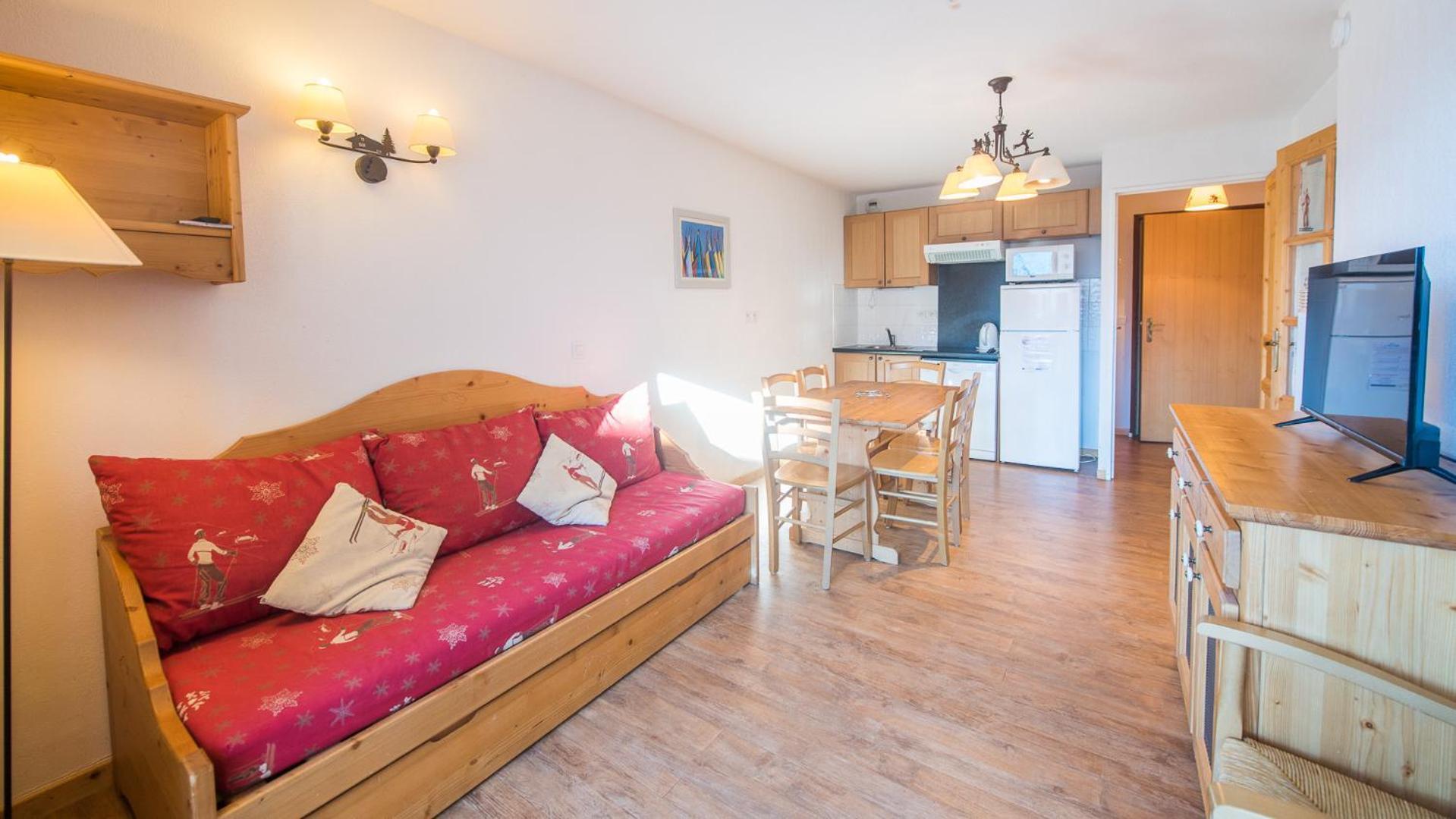 B305- Appartement 2 Pieces Cabine 6 Personnes Orcières Exteriér fotografie