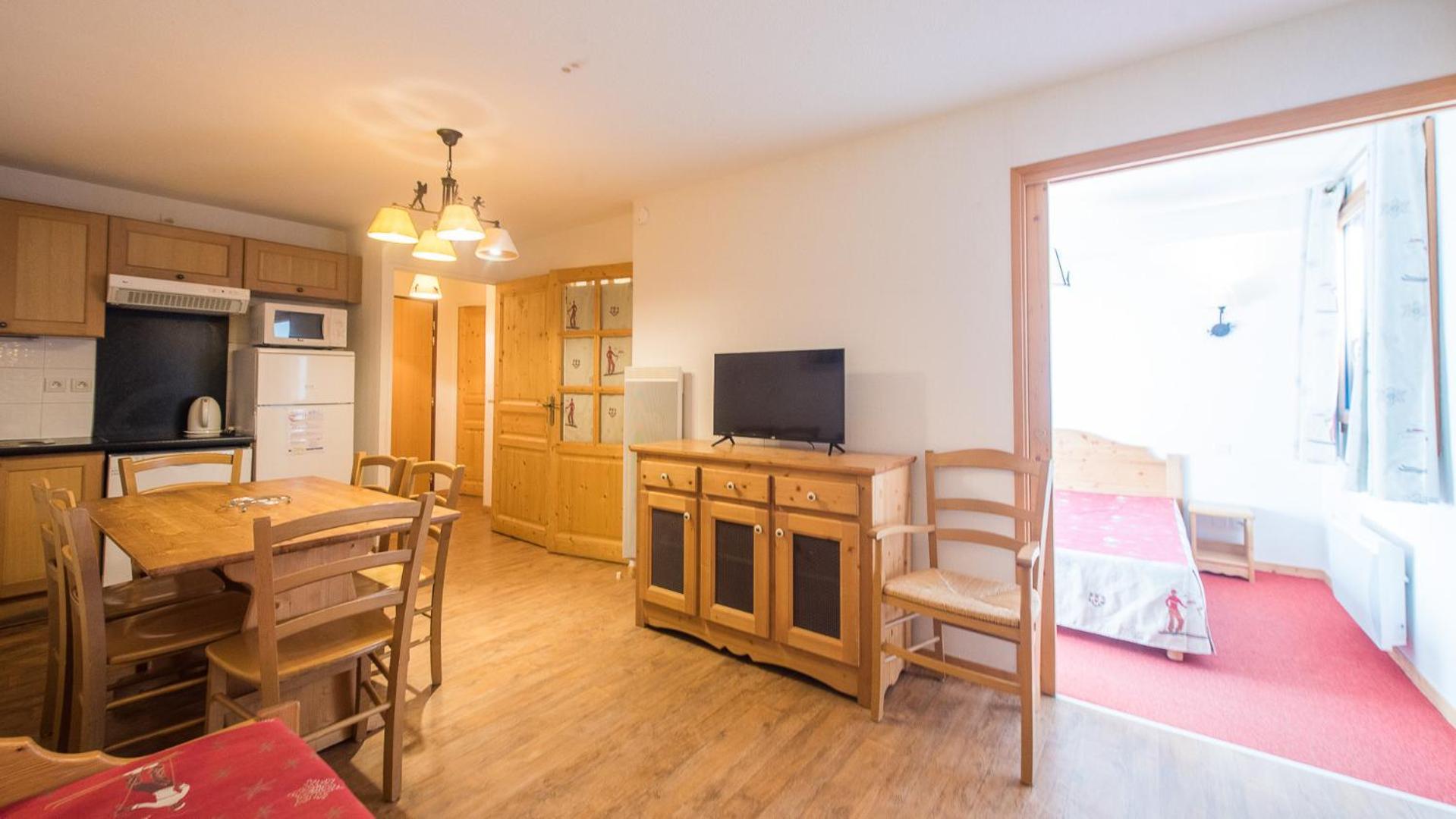 B305- Appartement 2 Pieces Cabine 6 Personnes Orcières Exteriér fotografie