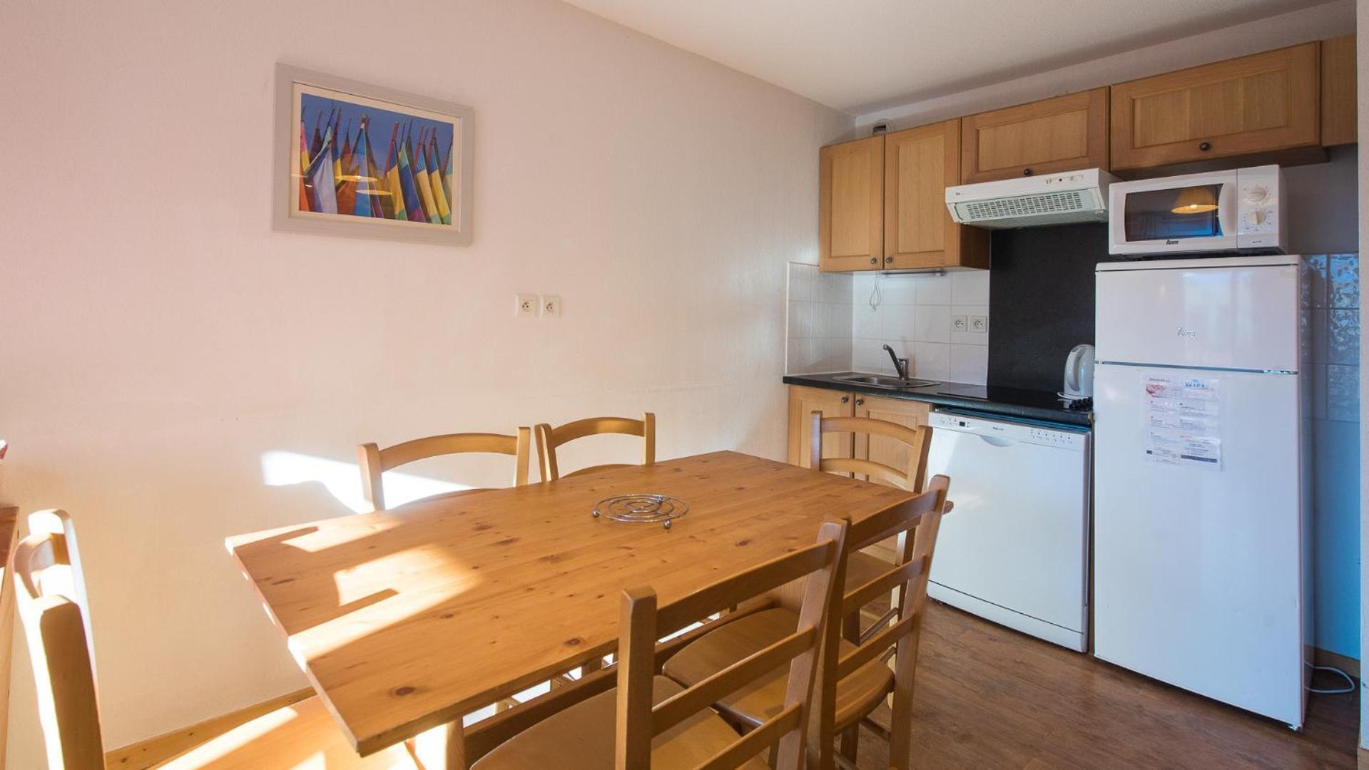 B305- Appartement 2 Pieces Cabine 6 Personnes Orcières Exteriér fotografie