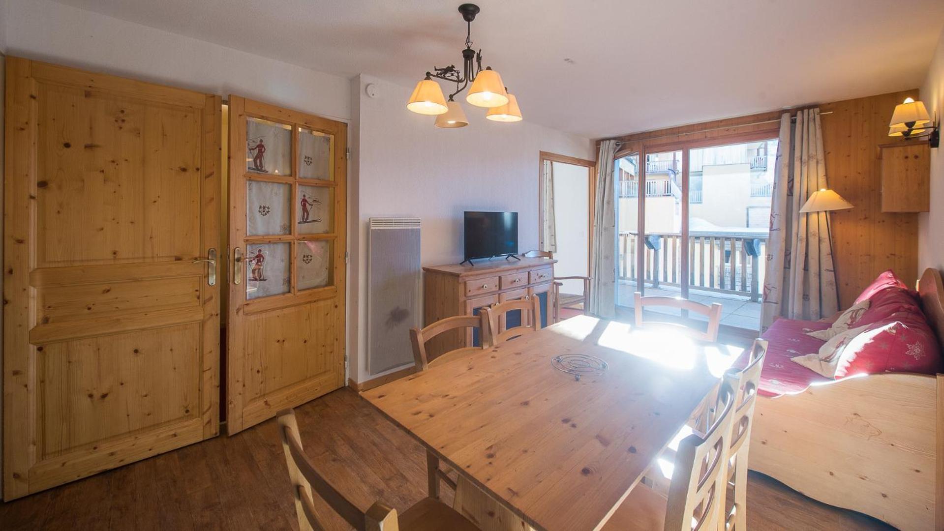 B305- Appartement 2 Pieces Cabine 6 Personnes Orcières Exteriér fotografie